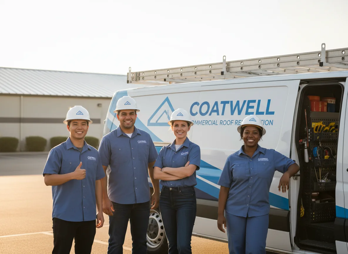 Commercial roof coating company in Mecosta, MI